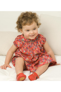 Robe de bébé smockée Mariette