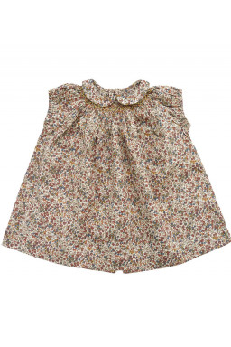 Robe de bébé smockée Mariette