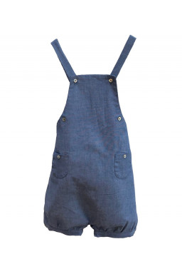 Salopette Jimmy en chambray bio