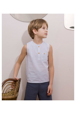 LIno sleeveless shirt