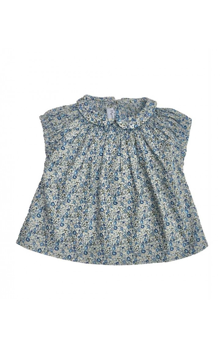 Blouse smockée Pirouette en Liberty