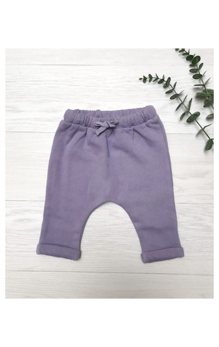 Pantalon bébé sarouel en coton bio