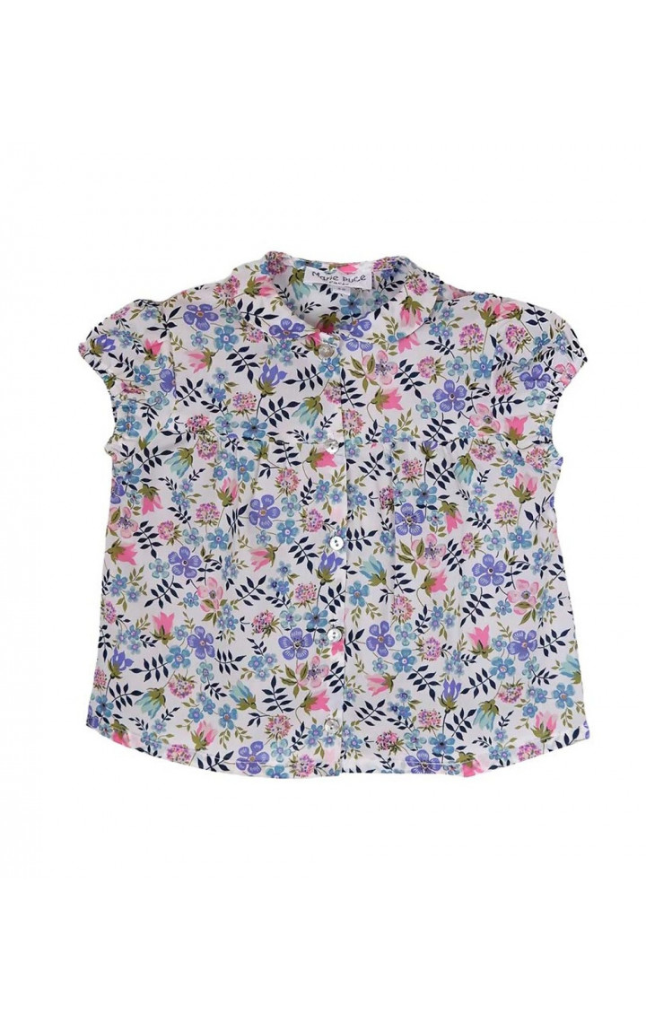 Blouse bébé en Liberty Madeleine