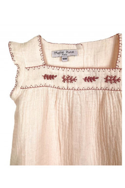 baby Olivia embroidered blouse