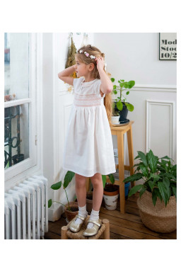 Hand smocked dress Suzette