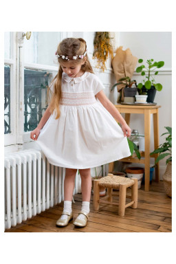 Hand smocked dress Suzette