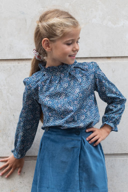 Blouse en Liberty Joyce