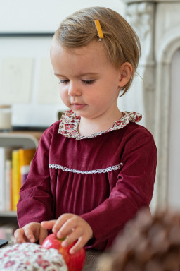 Plume baby dress