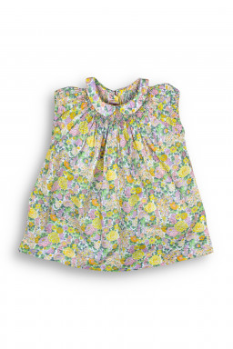 Robe bébé en Liberty