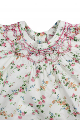 Blouse bébé en Liberty Paloma