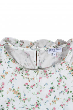 Blouse fille en Liberty Isabella