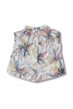 Blouse bébé en Liberty Pirouette