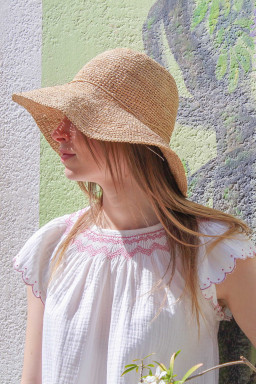 Smocked blouse Paloma