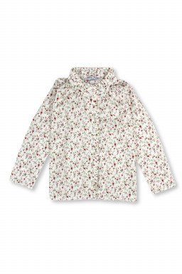 Blouse fille en Liberty Flore