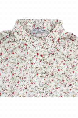 Blouse fille en Liberty Flore