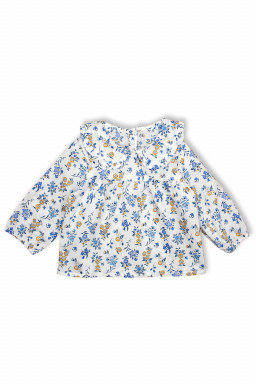 Mylene baby blouse in Liberty