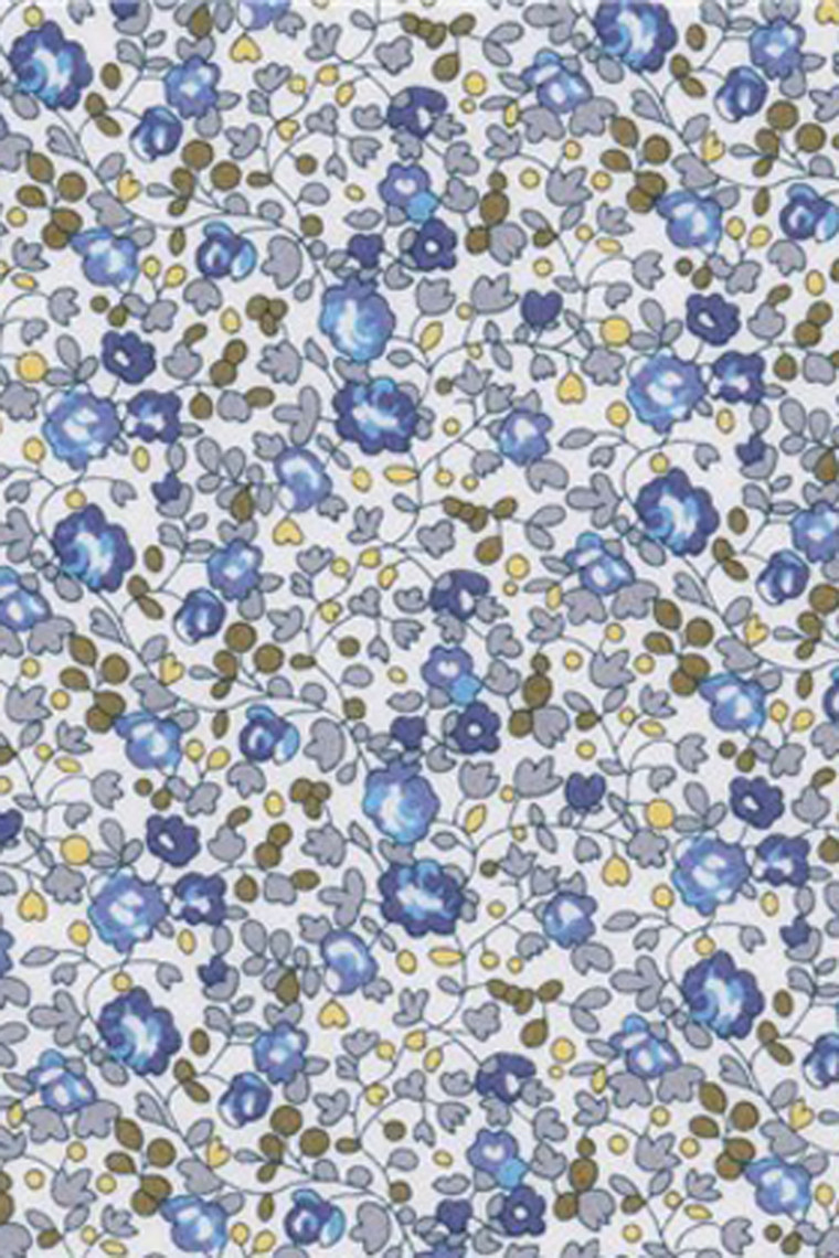 Liberty Fabrics by the meter Eloise bleu