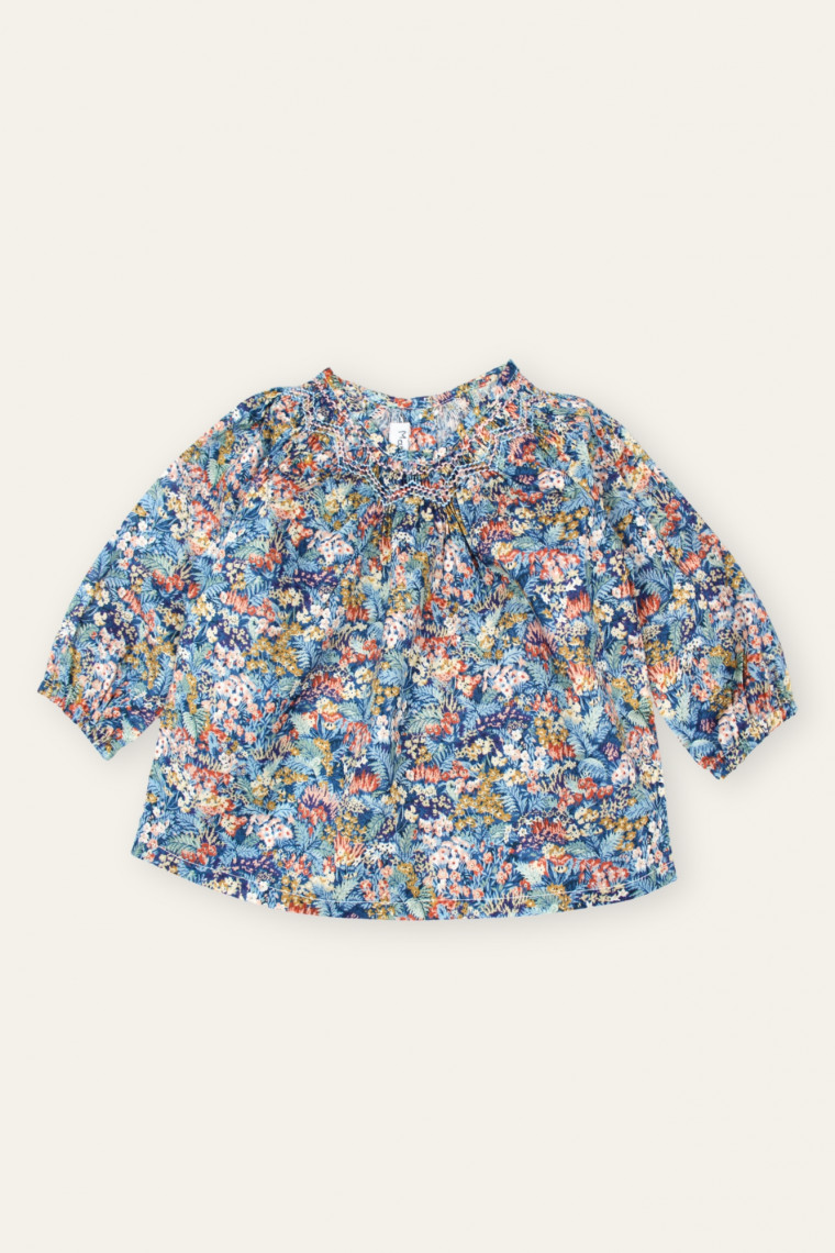 Livia baby blouse in Liberty