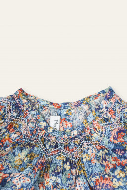 Blouse bébé en Liberty Livia