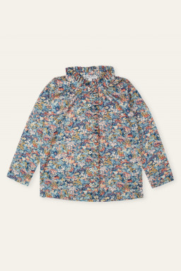 Blouse fille en Liberty Flore