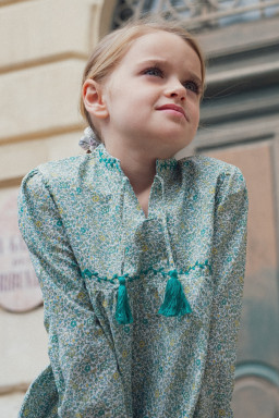 Leonor embroidered blouse in Liberty