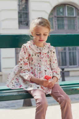 Blouse fille en Liberty Lena