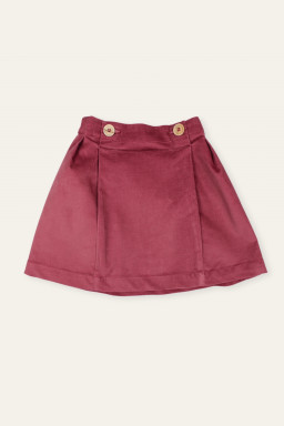 Eugenie velvet skirt