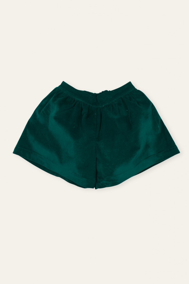 Jupe-culotte en velours Tosca