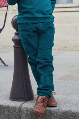 Pantalon en velours 5 poches