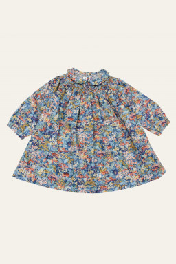 Robe bébé en Liberty Mélanie