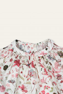 Blouse bébé en Liberty Confetti