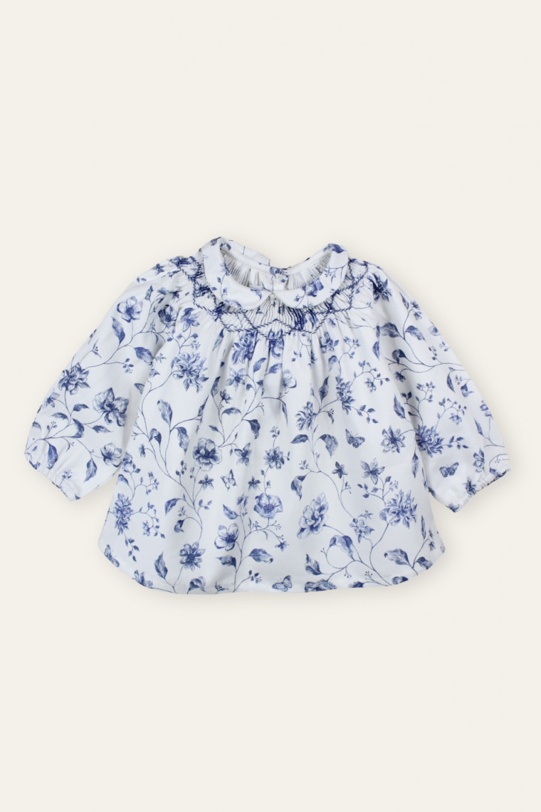 Confetti baby blouse Toile de Jouy