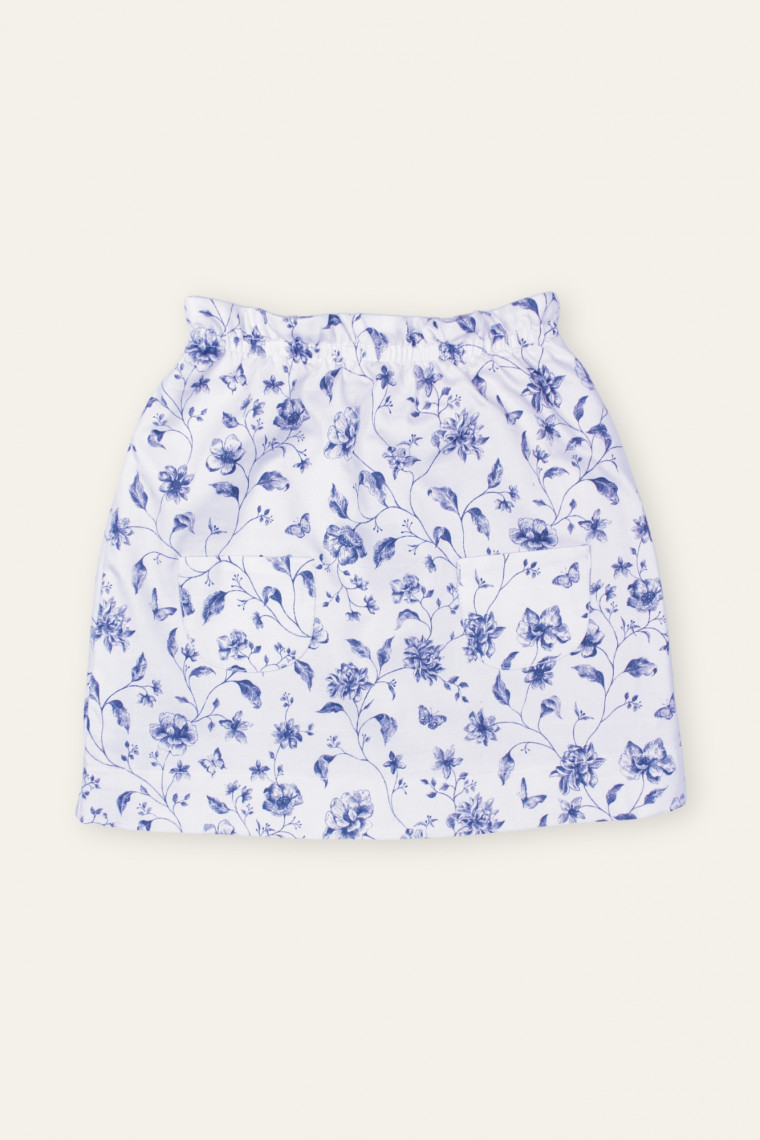 Marlow skirt Toile de Jouy