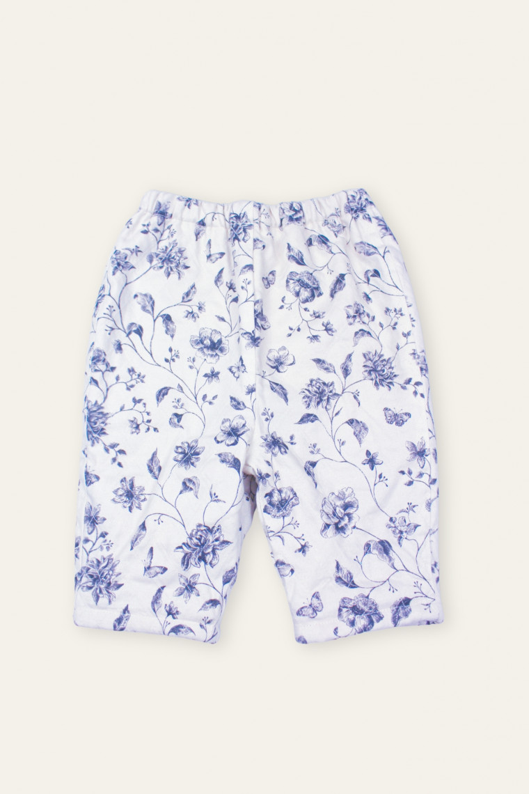 Pantalon bébé Tom Toile de Jouy