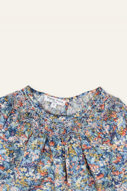 Blouse fille en Liberty Alba