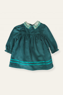 Manon velvet baby dress