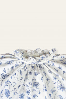 Blouse femme Arielle toile de jouy