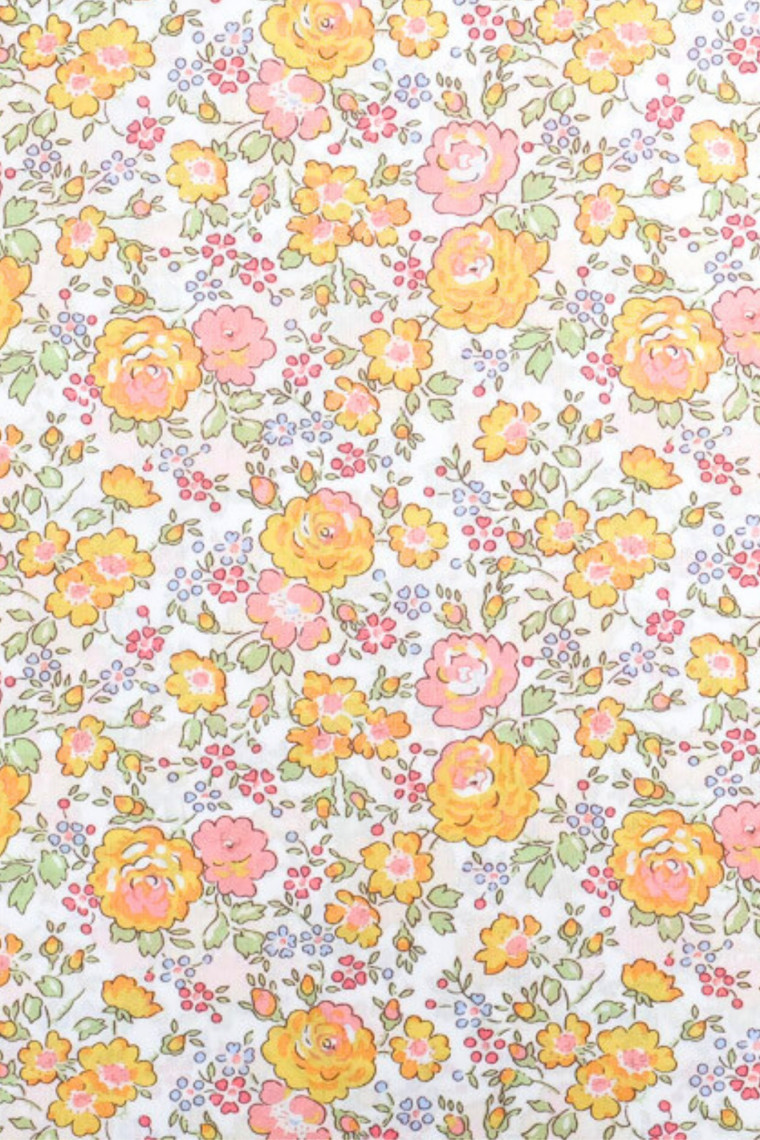 Liberty fabrics yellow Felicite