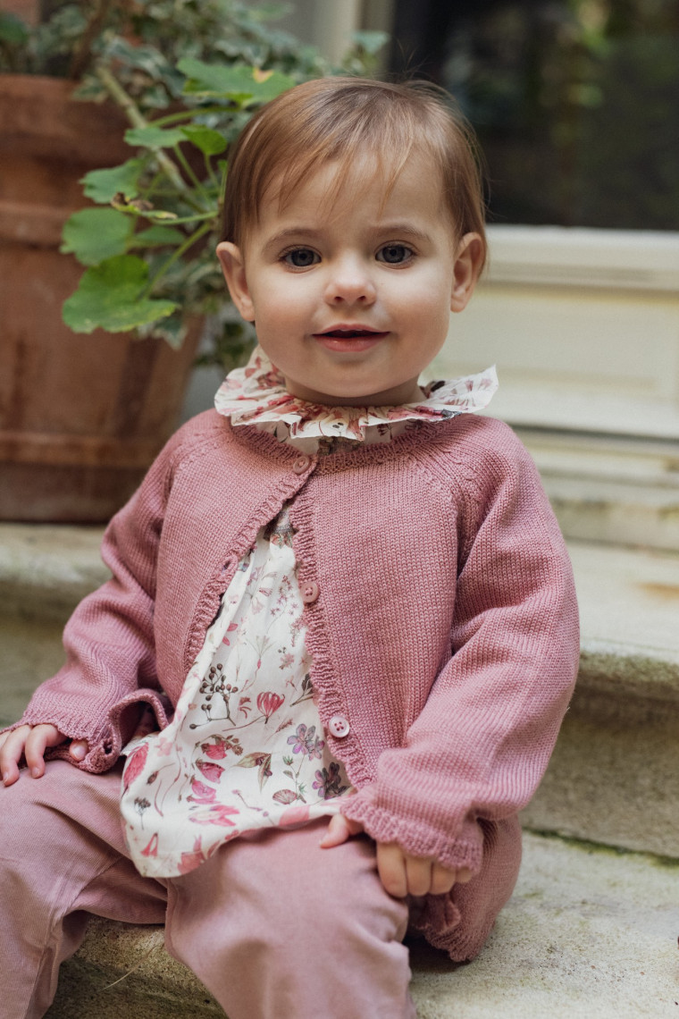 Luna baby cardigan