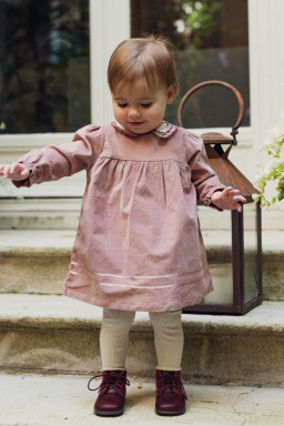 Manon velvet baby dress