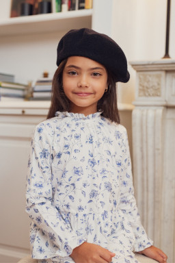 Arielle blouse Toile de Jouy