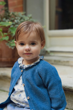 Blouse bébé Rosie Toile de Jouy