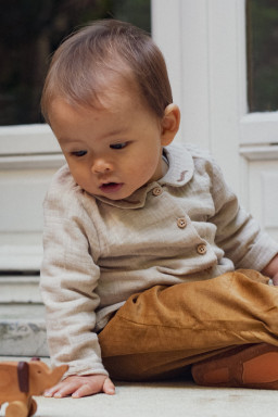 Chemise bébé brodée Florian