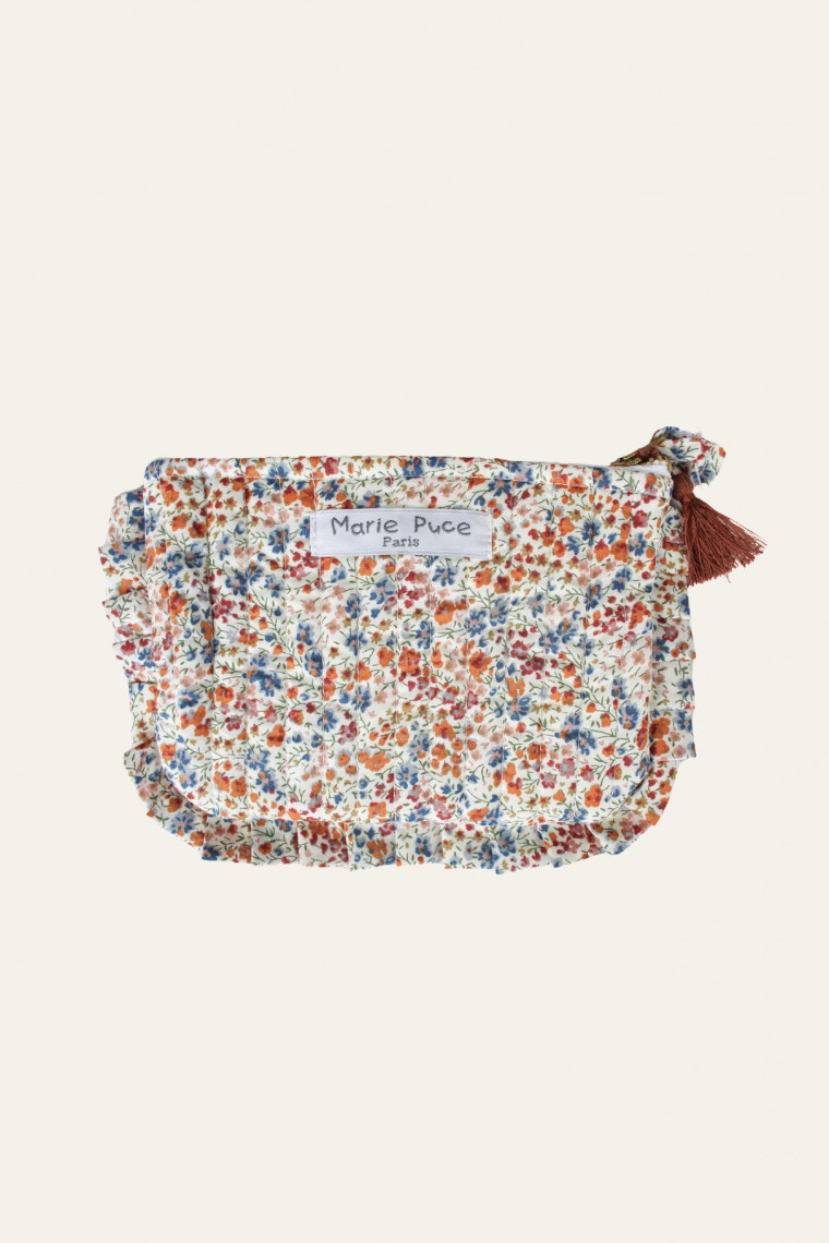 Pochette frou frou en Liberty