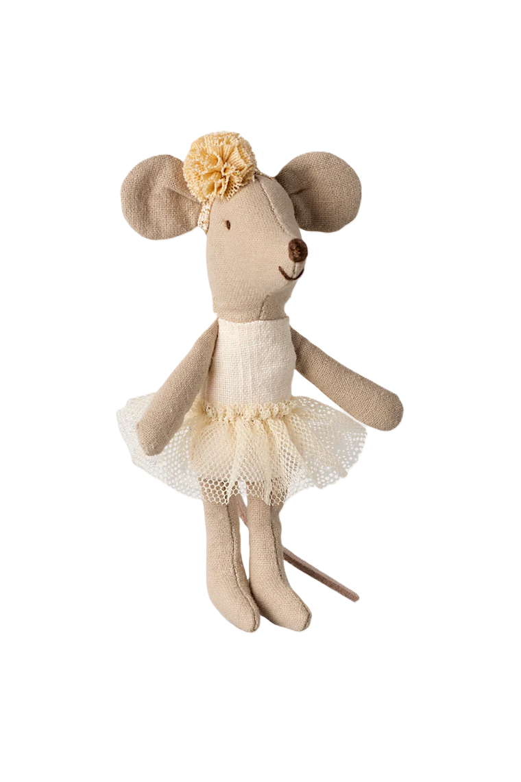 Little sister ballerina mouse by Maileg