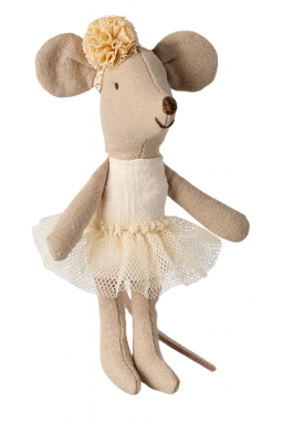 Little sister ballerina mouse by Maileg