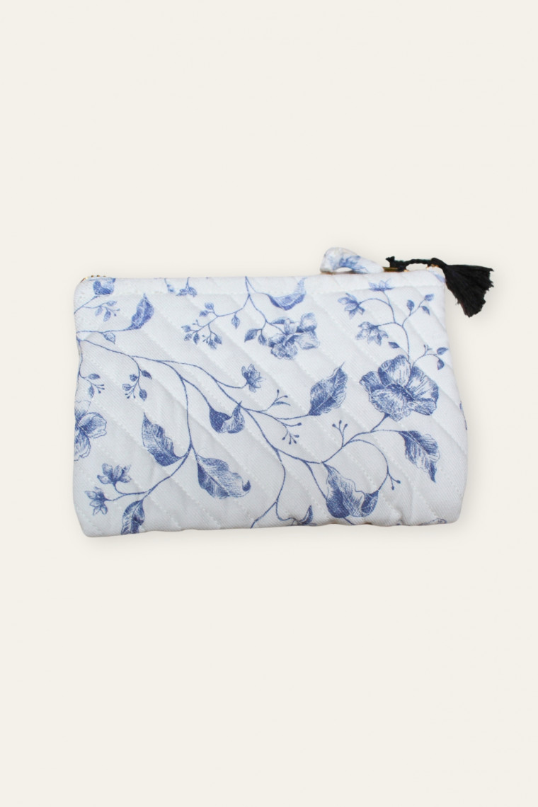 Pochette matelassée English garden