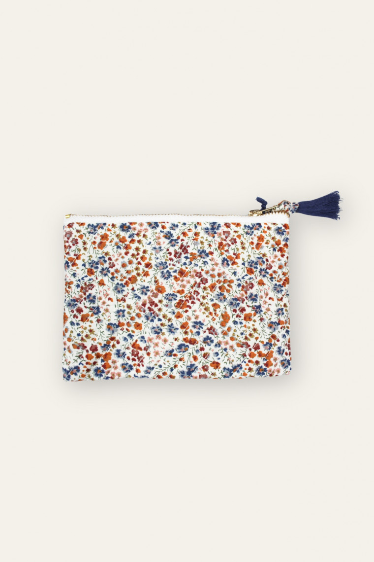 Pochette matelassée en Liberty