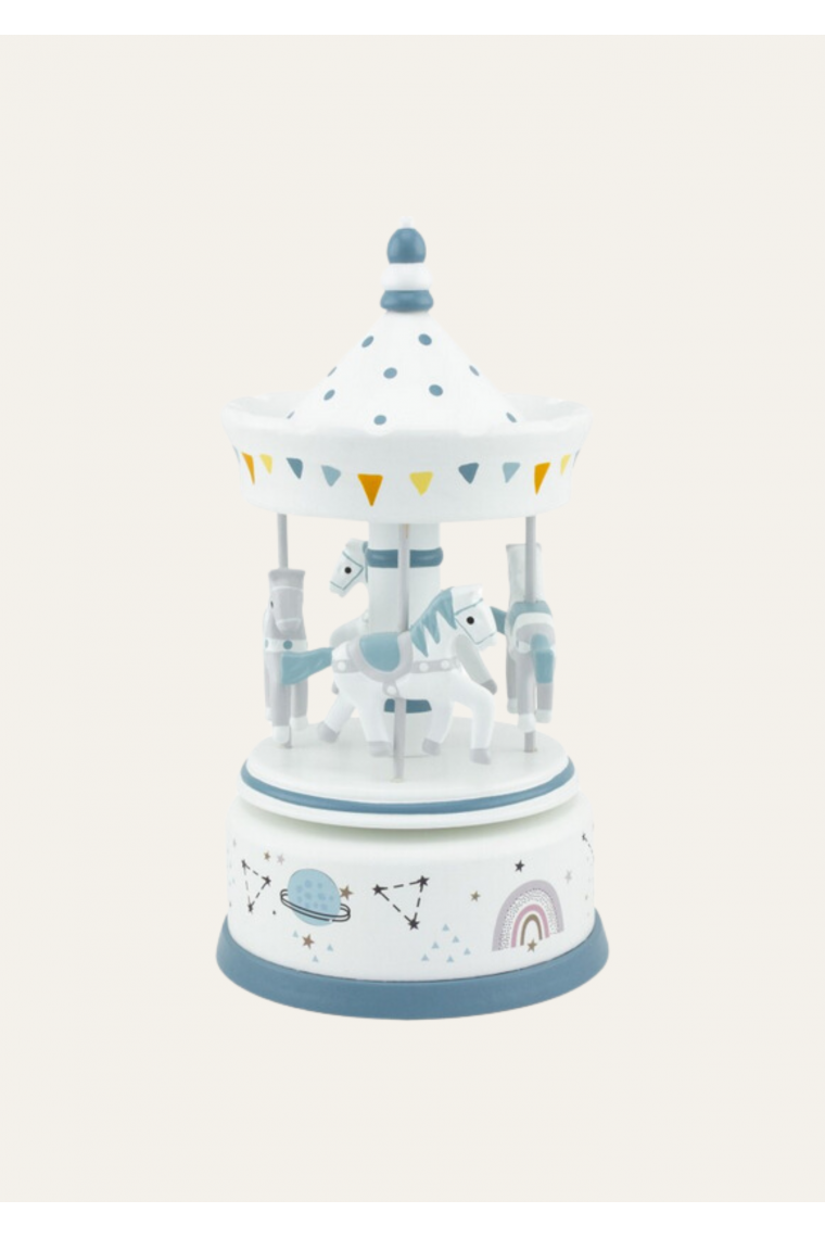 Merry-go round blue grey