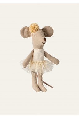 Little sister ballerina mouse by Maileg